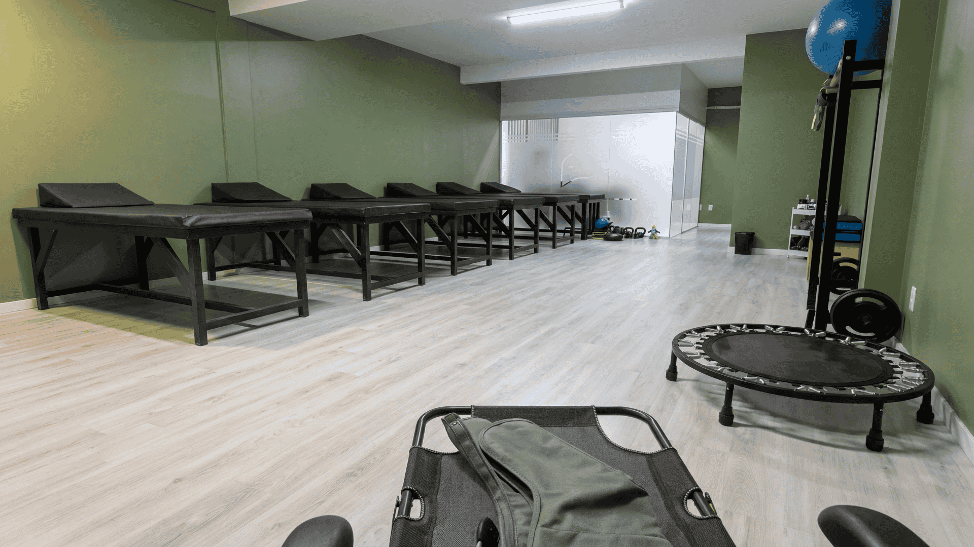 Interior do Espaço de Saúde Corporalle no Campeche